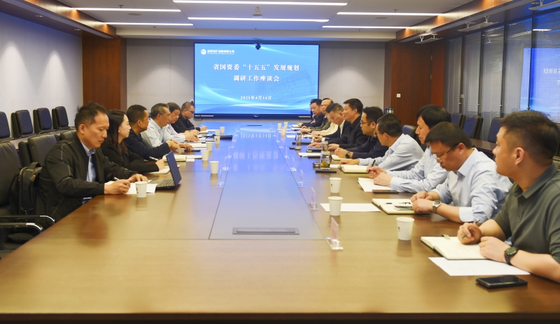 省国资委来陕西地矿集团调研指导“十五五”规划编制工作